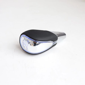 Chen Can Illuminated Gear <b>Shift</b> <b>Knob</b> Led Universal Leather Black Car Automatic Transmission Modification - Product Image 3