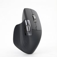 Souris optique sans fil ergonomique à défilement latéral avec fonction de défilement intelligent et clic silencieux pour Macbook, ordinateur portable, tablette – En stock