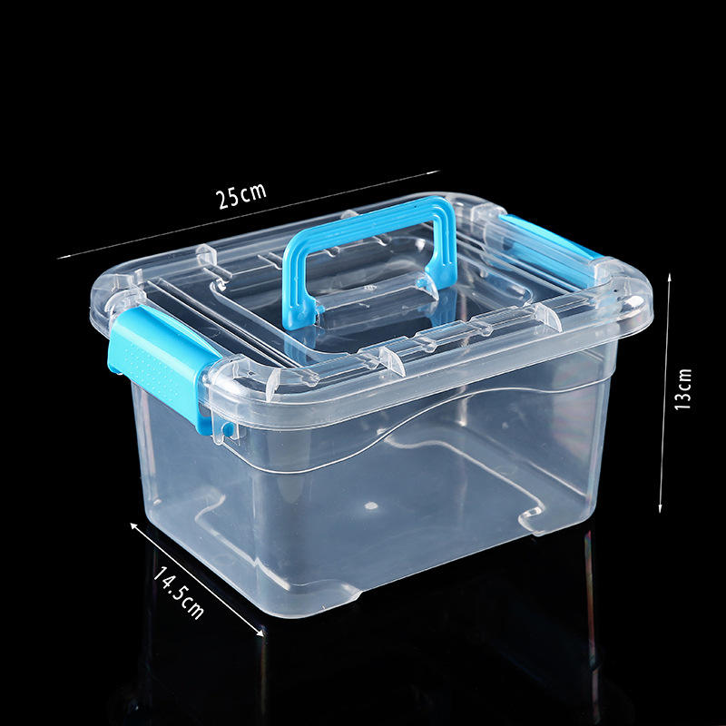 ขนาดกลาง สีฟ้าใส