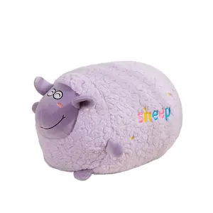 优质实用大羊毛绒动物玩具定制羊毛绒玩具儿童毛绒动物枕头