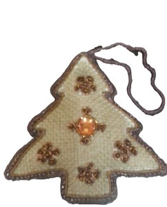 Adorno navideño de terciopelo hecho a mano en India, decoración festiva premium para el hogar, fabricante y proveedor de adornos. - Product Image 4