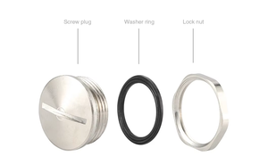 Ip68 עמיד למים כיפה חור עיוור לכסות ניקל מצופה פליז לעצור בורג שקע - Product Image 3