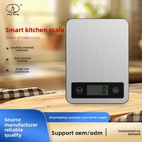 Balance de cuisine numérique intelligente de qualité supérieure avec mesure précise du poids, capacité de 5 kg, unités g/kg/oz/lb pour la cuisine et la pâtisserie à domicile