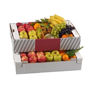 Tùy Chỉnh Nặng Sóng Trái Cây Hộp Các Tông Carton Cherry Orange Apple Chanh Xoài Chuối Rau Trái Cây Bao Bì Hộp Giấy - Product Image 1