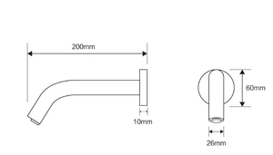 <span class=keywords><strong>2025</strong></span> <span class=keywords><strong>New</strong></span> Treo Tường Lưu Vực Vòi Nước Thông Minh Touchless Tự Động Cảm Biến Hồng Ngoại Nước Mixer Vòi Nước - Product Image 4