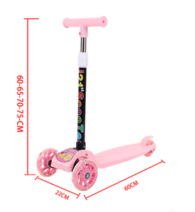 <span class=keywords><strong>Monopattino</strong></span> Pieghevole 3 in 1 per Bambini, Scooter Multifunzionale per Bambini e Neonati con Tre Ruote - Product Image 5