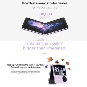 Nuevo <span class=keywords><strong>Vivo</strong></span> X Flip 5G Original, Cámara de 50MP, 12GB+256GB, Batería de 4400mAh, Pantalla de 6.74 Pulgadas, NFC, <span class=keywords><strong>Play</strong></span> Store - Product Image 3