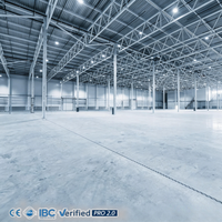 Atelier et entrepôt en structure acier certifiés CE pour usage résidentiel (villas) – Performance d'ingénierie industrielle pour les marchés européens