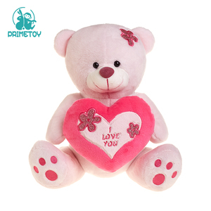Compra al por mayor de San Valentín osos de peluche <span class=keywords><strong>te</strong></span> amo oso de peluche de juguete con <span class=keywords><strong>el</strong></span> corazón rojo - Product Image 2