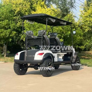 4 Wheel Electric Golf Cart <b>72V</b> Lithium <b>Battery</b> Comfortable Golf Vehicle for Hunting and Farm Use - Product Image 6