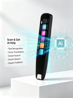 Stylo traducteur portable IA avec scanner, traducteur vocal multilingue en temps réel, enregistreur intelligent pour l'étude et les voyages