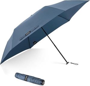 Mini 3Fold Travel Compact Ultralight Uv Protection <b>Windproof</b> Carbon Fiber Super Slim Small <b>Umbrella</b> for Promotion - Product Image 1