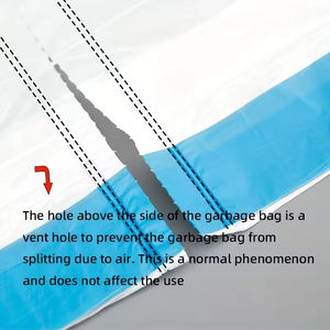 2 rotoli di plastica ecologica per lettiera per cani sacchetti di cacca autopulenti sacchetti di rifiuti della toilette Sandbox automatico - Product Image 6