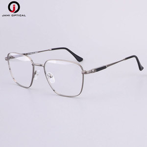 Nueva llegada montura de gafas <span class=keywords><strong>Retro</strong></span> moda gafas Lunettes mujeres marco diseño gafas Metal gafas - Product Image 5
