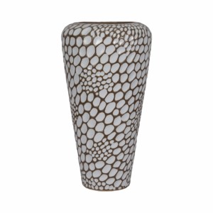 Vaso da terra moderno in ceramica affusolato, vaso decorativo per fiori, per soggiorno, scultura d'arredo da tavolo - Product Image 3