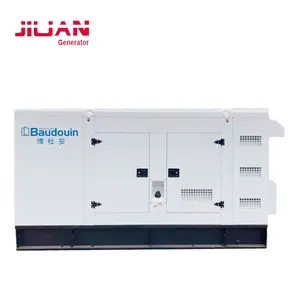 Weichai Baudouin 80 kw 침묵 디젤 발전기 100kva 내구성 발전 세트 가격 4M10G4D3/5