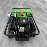 Tondeuse à gazon robotisée télécommandée à chenilles en caoutchouc agricoles, tondeuse tout-terrain, livraison gratuite, certifiée CE et EPA