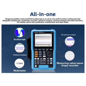 Oscilloscope multimètre portable SHS807/SHS810/SHS820X, petit enregistreur, personnalisable, support OEM - Product Image 2