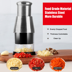 Presse-ail manuel en acier inoxydable écologique pour hôtel, restaurant, usage domestique, cuisine, hachoir à légumes <span class=keywords><strong>et</strong></span> aliments Juli - Product Image 6