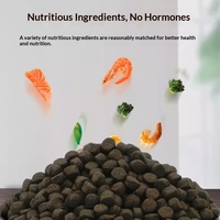 Nourriture granulaire pour poissons nageurs, adaptée aux requins bleus, poissons papillons, poissons perroquets, poissons tigres, poissons dragons argentés