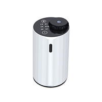 Diffuseur d'huiles essentielles sans eau portable en métal électrique à écran numérique alimenté par batterie rechargeable de type C commercial