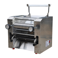 Machine à nouilles électrique en acier inoxydable Petite machine à nouilles électrique commerciale Machine à nouilles roulantes entièrement automatique