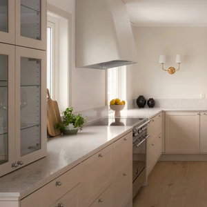Vermonhouzz Mobili da <span class=keywords><strong>Cucina</strong></span> Francesi Personalizzati in Rovere Bianco, Armadietti da <span class=keywords><strong>Cucina</strong></span> in Legno Massello Francese, Arredamento per la Casa - Product Image 1