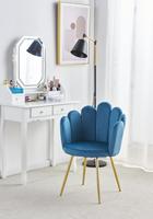 Chaise de canapé simple Ensemble de chaises de salon modernes Mobilier de salon Chaise de luxe Fauteuils en velours pour le salon de luxe