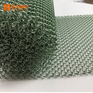 Voilage en maille métallique dorée, rideau en acier flexible, tissu en fil métallique pour toile de fond de scène de <span class=keywords><strong>mariage</strong></span> ou de fête - Product Image 2