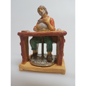 Maceta de PVC con Efecto Madera, 10 cm de Alto - Product Image 1