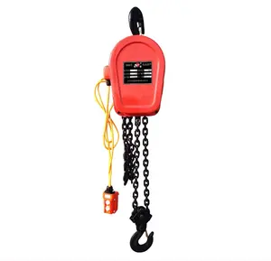 DHS kanca tipi mini elektrikli zincir makaralı kaldıraç kaldırma makinesi elektrikli vinç 220v