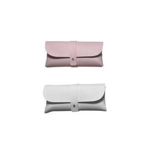 Leather <b>Glasses</b> <b>Case</b> Rectangle <b>Soft</b> Protective Eyeglasses Storage Bag For Sunglasses And Eyewear Spring 2023 - Product Image 5
