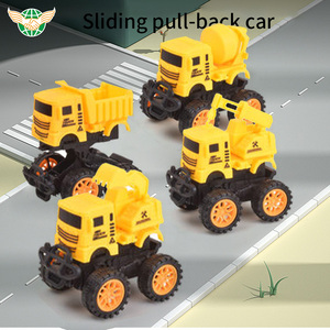 Thiết kế mới nhựa RC máy xúc mô hình ma sát-powered quán tính đồ chơi xe hơi cho trẻ em mô phỏng xe tải đồ chơi - Product Image 4