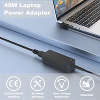 Adaptador de Corriente Universal para Portátil, 40W 19.5V 2.05A, Conector de 4.0*1.7mm, Venta al Por Mayor de Fábrica