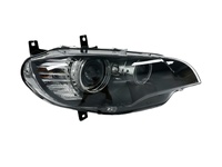 Faros Delanteros Bi-Xenón Facelift para BMW X6 E71 LCI 2011-2014, Luces de Circulación Diurna Angel Eyes D1S 12V, Certificación ECE, Impermeables IP68, 6000K, 4000 Lúmenes