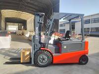 Chariot élévateur électrique 2-3 tonnes à batterie lithium, direction hydraulique, faible coût, fonctionnement fluide, pour atelier et manutention de marchandises