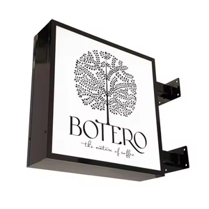 Tùy chỉnh dẫn ánh sáng Hộp Dấu hiệu quảng cáo Acrylic ngoài trời dẫn lightbox quảng cáo ánh sáng hộp cho các cửa hàng - Product Image 4