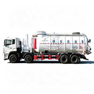 Camion de transport de matériaux en vrac industriel 8x4, grande capacité 30m³, avec fonctions d'aspiration et de décharge complètes - Product Image 1
