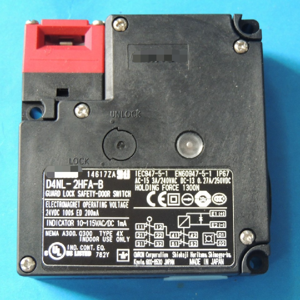 New Plc D4nl-2hfa-b Guard Lock Safety Door Switch
