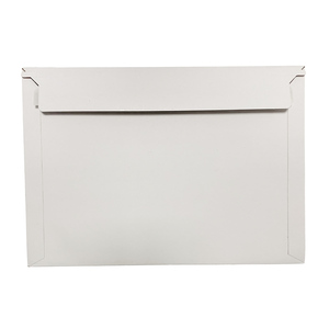 Sobre con Reverso de Cartón Duro Impreso con Logotipo Personalizado, No Doblar, Bolsa de Envío Rígida, Bolsas de Envío de Cartón Kraft Marrón - Product Image 4