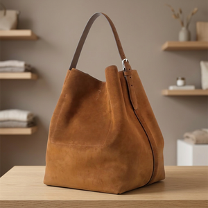 Bolsos de Mano de Moda para Mujer en Tendencia, de Cuero Genuino, con Cierre, Correa Cruzada, Gran Capacidad 3L+, Impermeables y Ligeros - Product Image 2