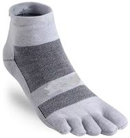 Personnalisez votre logo Design et couleur Yoga confortable orteil magnétique gris personnalisé cinq doigts chaussettes