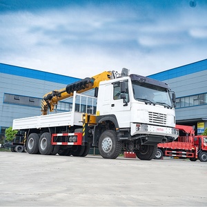 הואו יצוא 6 x6 כל הגלגלים כונן משאית רכוב עגור 12 טון משאית מנוף למכירה - Product Image 3
