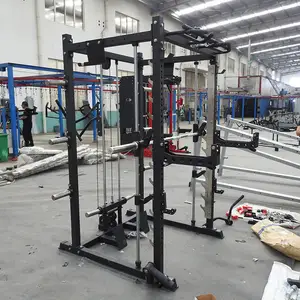 Barra de tracción para ejercicio, soporte de sentadillas para gimnasio en casa y Fitness