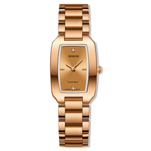 Montre à quartz pour femmes BINBOND, élégante montre-bracelet pour tous les jours avec bracelet en acier inoxydable étanche - Product Image 2