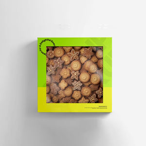 KinSun 环保定制硬质折叠邮寄盒 哑光/光面层压压花食品盒，适用于寿司、蛋糕、饼干 - Product Image 2