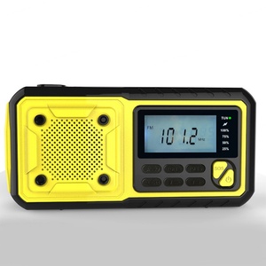 Générateur solaire à manivelle multifonctionnel d'urgence avec lampe de poche, batterie externe et lampe de lecture - Product Image 2