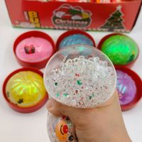 Jouet anti-stress à presser en forme de renne de Noël coloré, boîte mystère surprise, cadeau de fête en gros