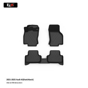 พรมปูพื้นรถยนต์ GA ECO TPE สำหรับ <span class=keywords><strong>Audi</strong></span> A3 Hatchback ปี 2021-2025 ทำความสะอาดง่าย ทนทาน อุปกรณ์ตกแต่งรถยนต์ - Product Image 1