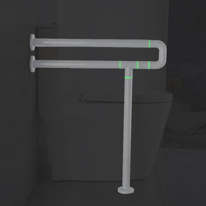 Barras de apoyo para inodoro You Liang 8801-2-3 de acero inoxidable antideslizantes para personas mayores y discapacitadas, soporte de seguridad para baño - Product Image 3
